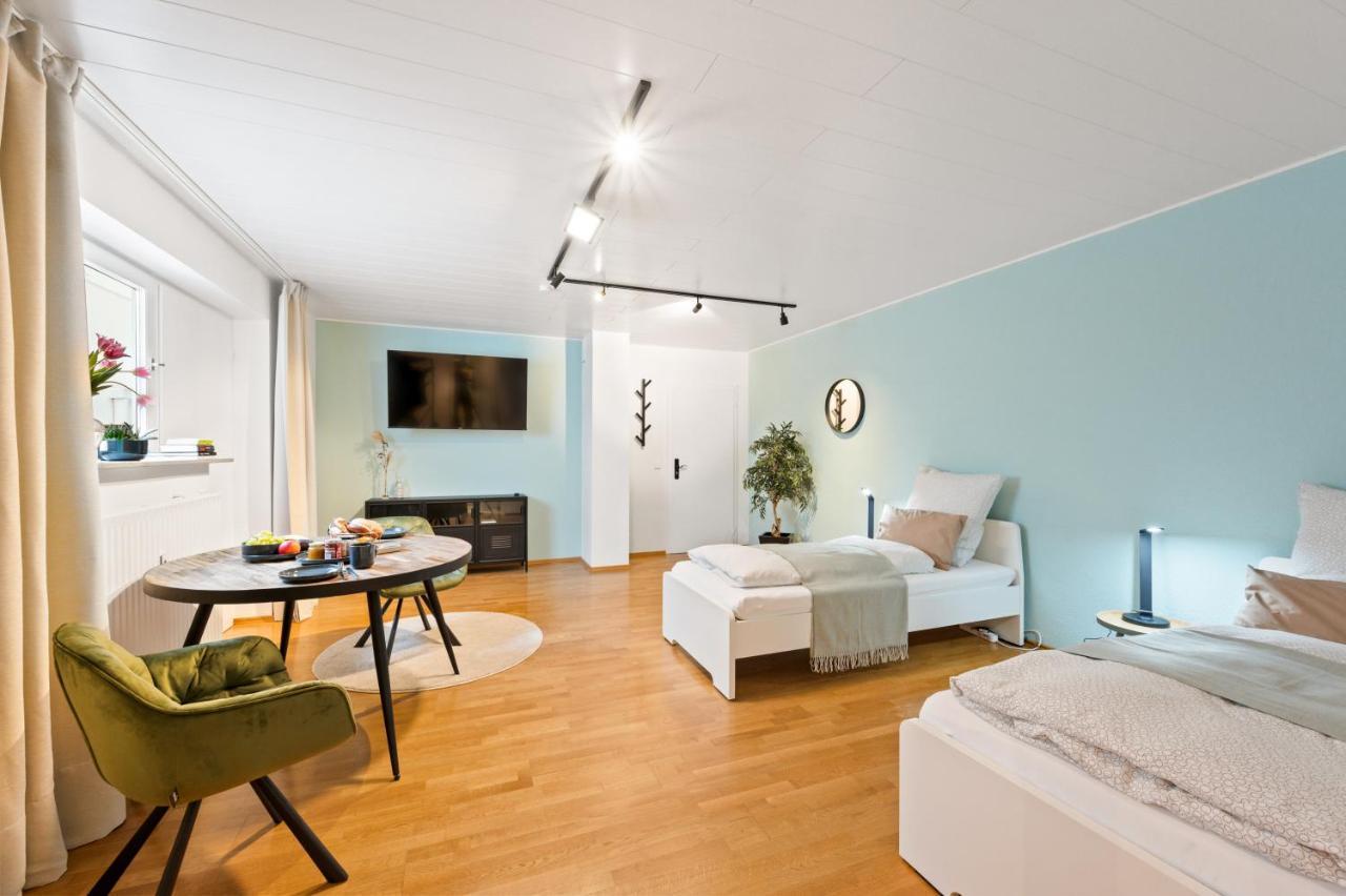 1Br 2Beds - Kleiner Privater Innenhof- Barrierefrei! -Frisch Saniert - Mozart Eins Bietigheim-Bissingen Exterior photo